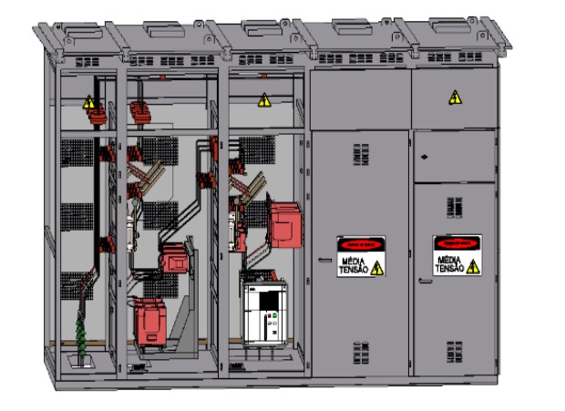 Projeto de Cubículos de Média Tensão em BIM